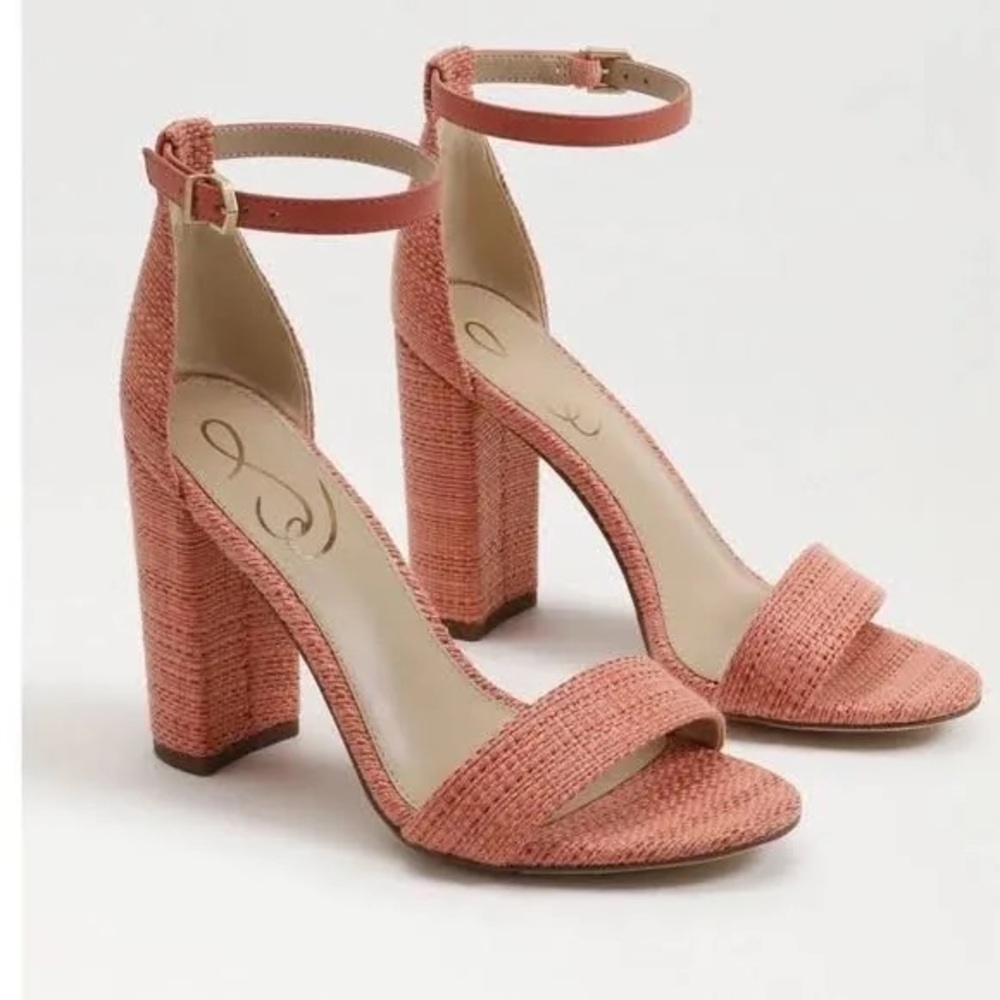 Sam Edelman Yaro Sandal Stacked Heel Ankle Strap